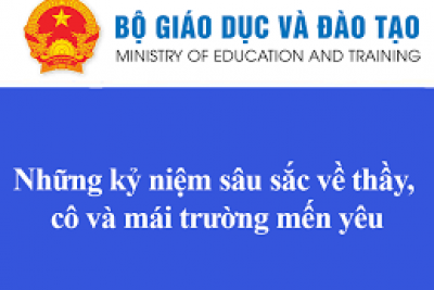Công văn và thể lệ cuộc thi “Những kỷ niệm sâu sắc về thầy, cô và mái trường mến yêu” năm 2020